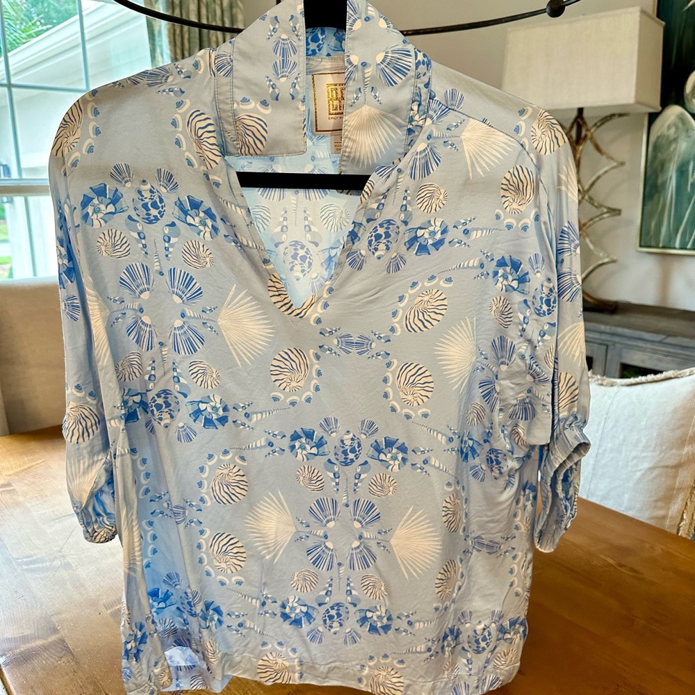 Emily McCarthy Poppy top size small.